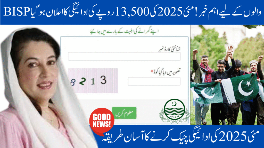 BISP 8171 Payment May 2025